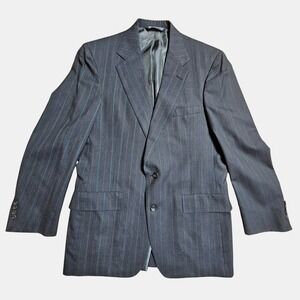 VTG Austin Reed Wool Stripes Two-Piece Suit Set 40R 34x30 Old‎ Money Ivy League